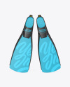 Glossy Flippers Mockup