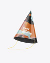 Glossy Party Hat Mockup