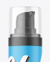 Matte Airless Bottle Mockup
