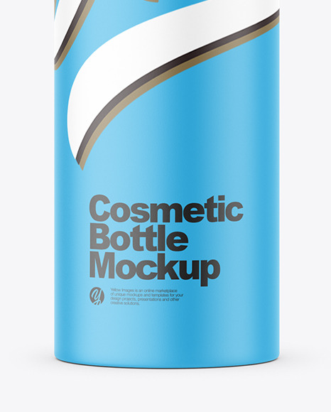 Matte Airless Bottle Mockup