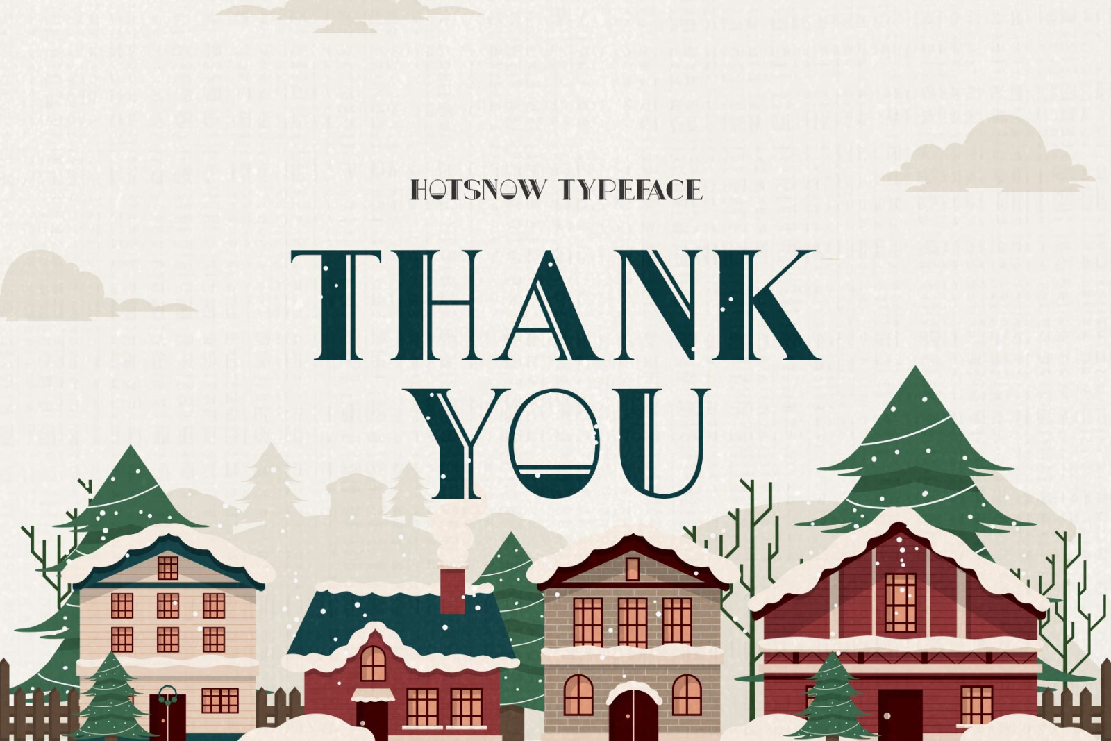 Hot Snow Typeface