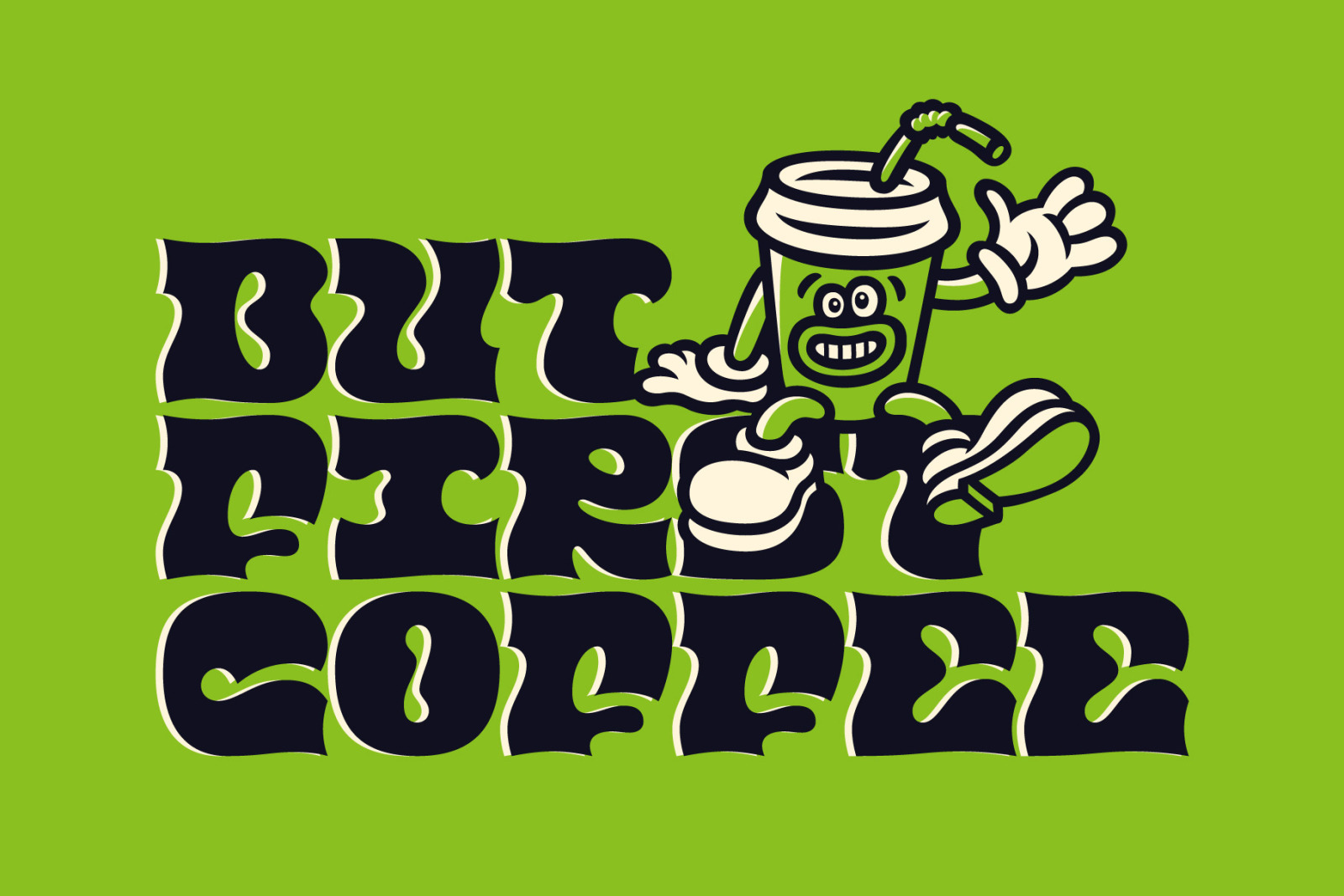 Lazy Dude - font and illustrations Lazy Dude - font and illustrations