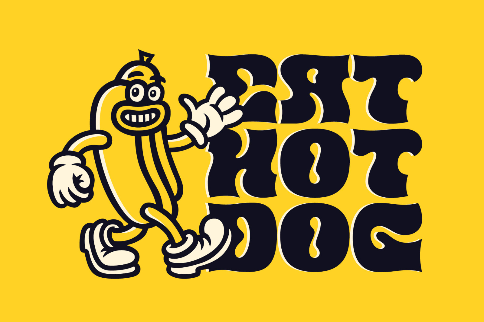 Lazy Dude - font and illustrations Lazy Dude - font and illustrations