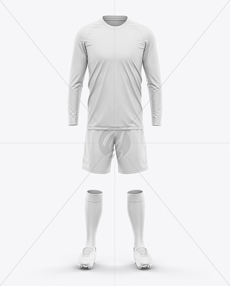 Full Soccer Kit - Long Sleeve Raglan Jersey