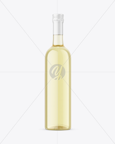 Clear Glass White Wine Mockup