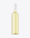 Clear Glass White Wine Mockup