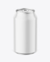 Matte Drink Can Mockup