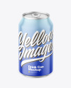 Matte Drink Can Mockup