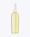 Clear Glass White Wine Mockup