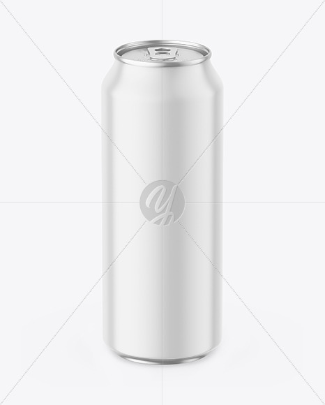 Matte Drink Can Mockup