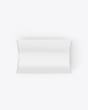 Paper Pillow Box Mockup - Top View