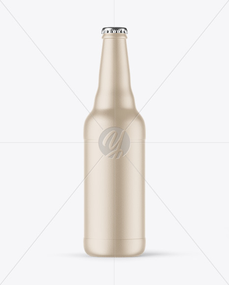 Ceramic Beer Bottle Mockup