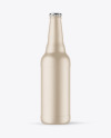 Ceramic Beer Bottle Mockup