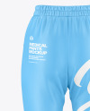 Women&#039;s Medical Pants Mockup - Back View