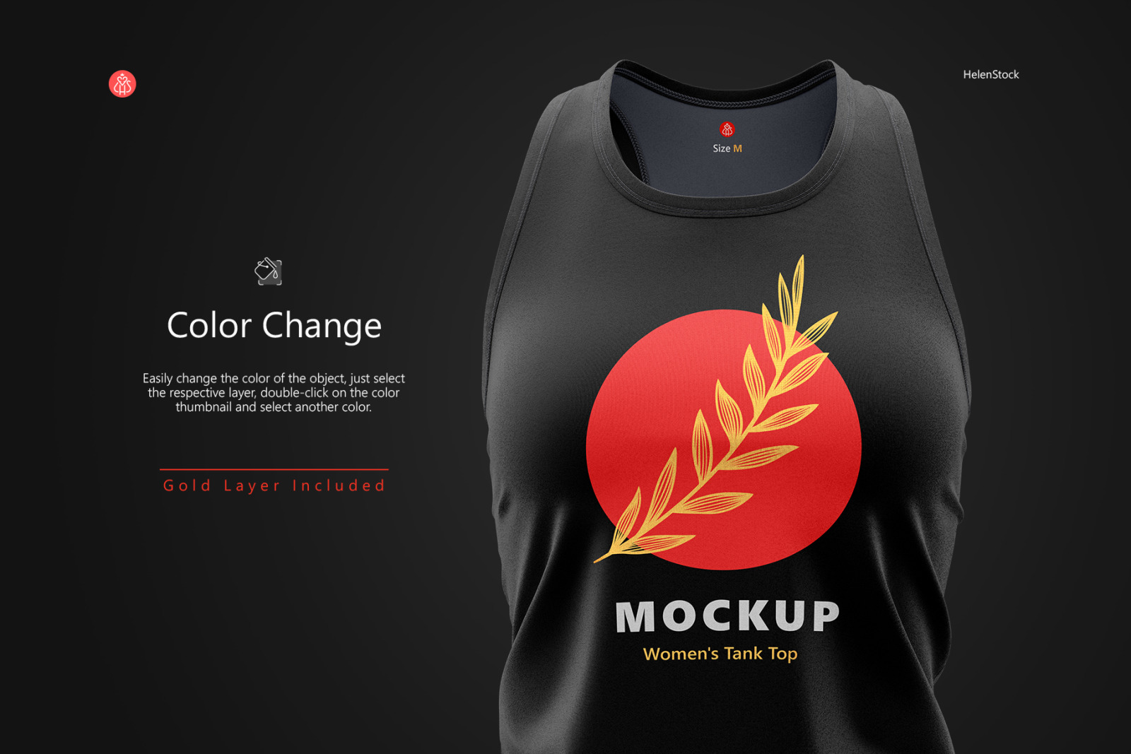 Women's Tank Top Mockup - Front and Back Views Women's Tank Top Mockup - Front and Back Views