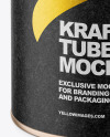 Kraft Paper Tube Mockup