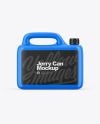 Glossy Jerry Can Mockup