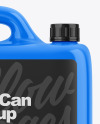 Glossy Jerry Can Mockup