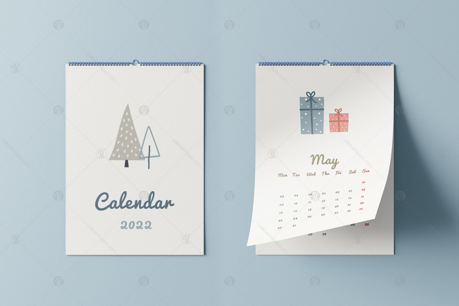 2022 Calendar Playful Illustration