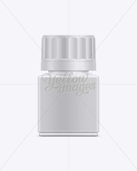 30ml Tablet Container Mockup