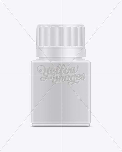 75ml Tablet Container Mockup