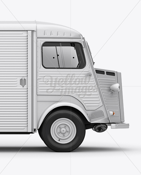 Citroën HY Van Mockup - Right Side View