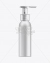 Cosmetic Bottle w/ Lotion Pump Mockup Cosmetic Bottle w/ Lotion Pump Mockup