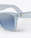 Transparent Sunglasses Mockup - Half Side View