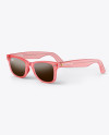 Transparent Sunglasses Mockup - Half Side View