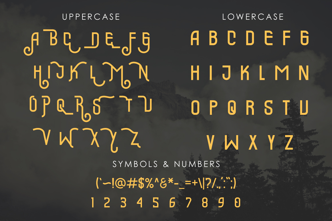Maeninaja Typeface Maeninaja Typeface