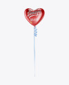 Heart Shaped Balloon Mockup