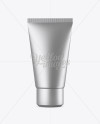 Metallic Cosmetic Tube Mockup