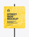 Street Sign Mockup
