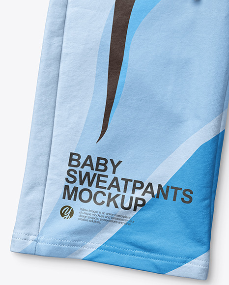 Baby Boy Sweatpants Mockup