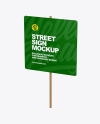 Street Sign Mockup