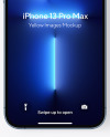 iPhone 13 Pro Max Sierra Blue Mockup