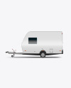 Camper Trailer Mockup - Side View
