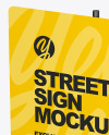 Street Sign Mockup