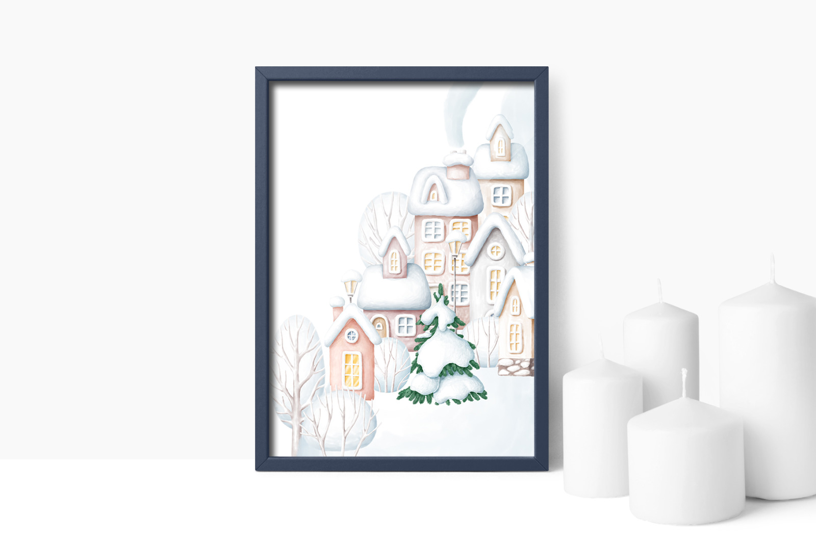 Winter Night clipart collection