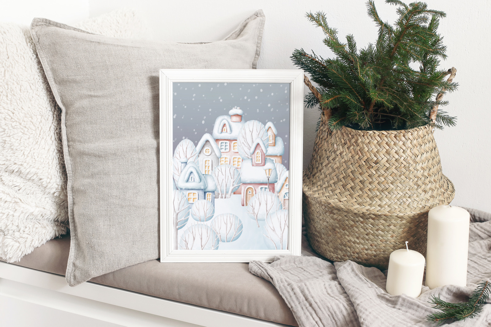 Winter Night clipart collection Winter Night clipart collection
