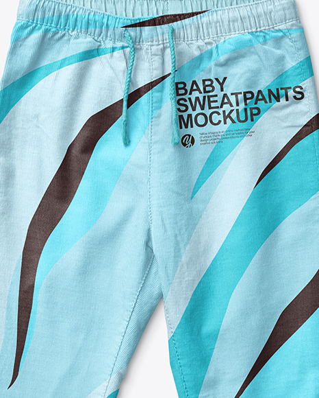 Baby Boy Sweatpants Mockup