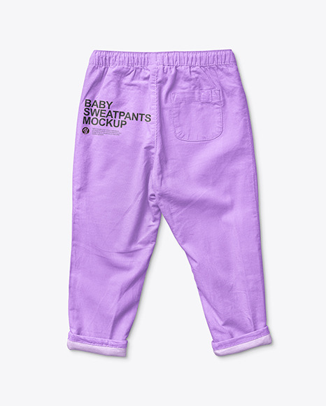 Baby Boy Sweatpants Mockup