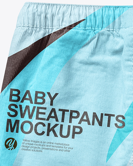 Baby Boy Sweatpants Mockup