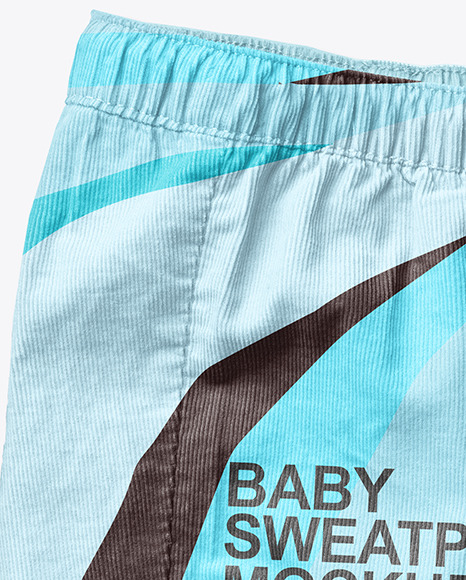 Baby Boy Sweatpants Mockup