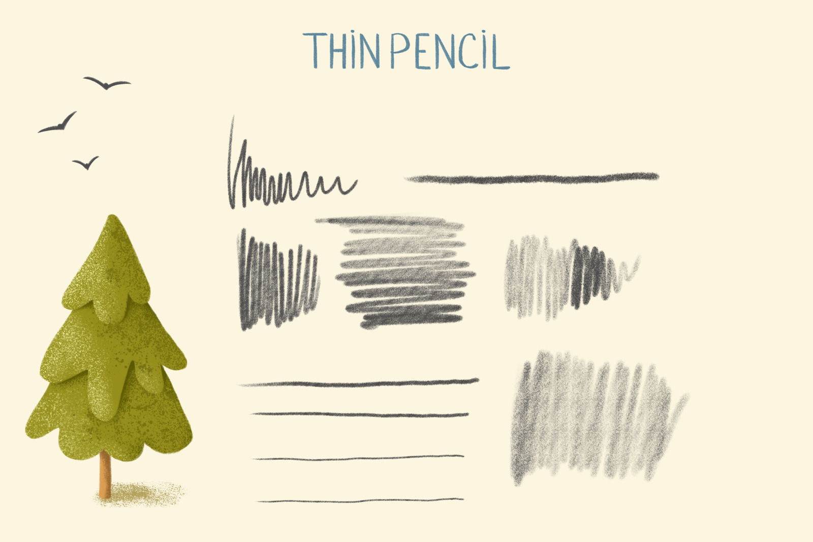 12 Texture Brushes for Procreate