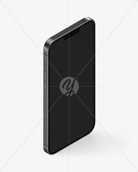 iPhone 13 Pro Max Graphite Mockup