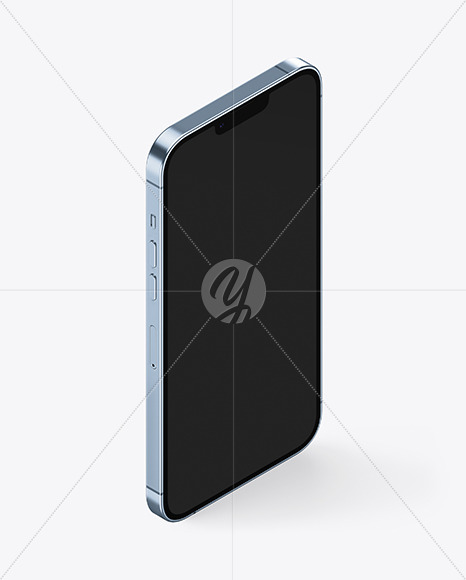 iPhone 13 Pro Max Sierra Blue Mockup