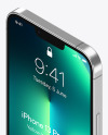 iPhone 13 Pro Max Silver Mockup