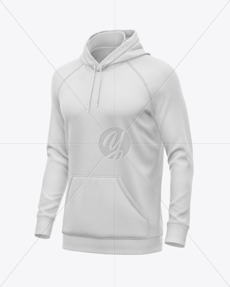 Hoodie Raglan w/pocket Mockup - Free Download Images High Quality PNG, JPG