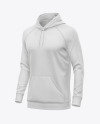 Hoodie Raglan w/pocket Mockup